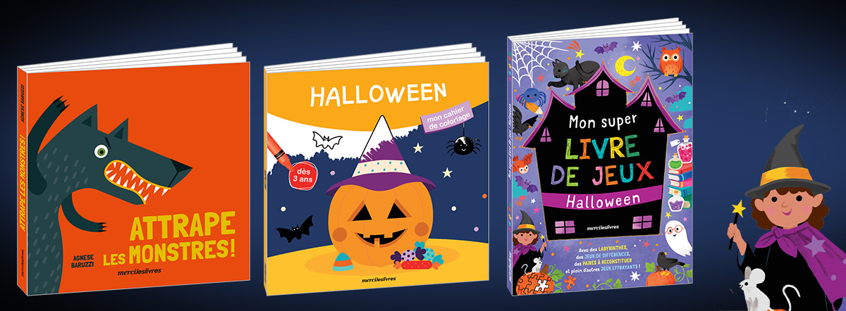 Sélection spécial Halloween, des livres pour les enfants