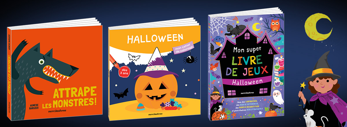 Sélection spécial Halloween, des livres pour les enfants