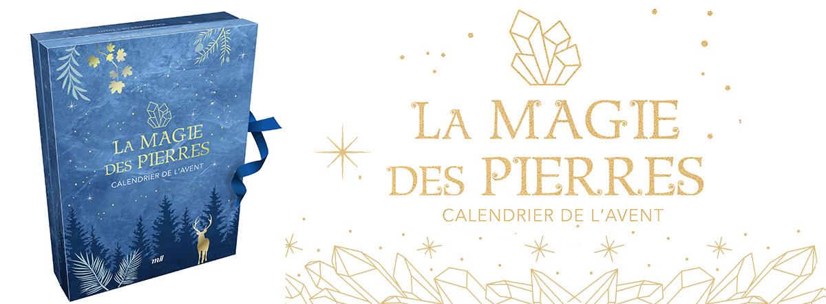 Calendrier de l'avent - La Magie des pierres (coffret)