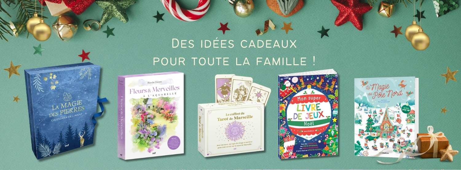 Des livres et coffrets pour Noël ! Des idées cadeaux pour toute la famille !